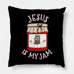 Jesus Is My Jam Christian Funny Pillow