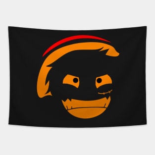 The Pirate of Smile Mask Tapestry