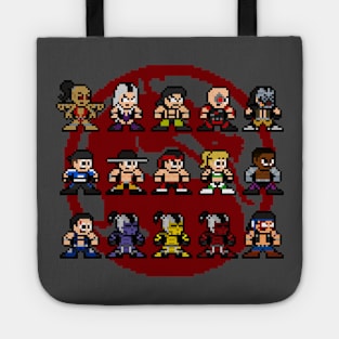 Mortal Kombat 3 8bit Pixel Art Tote