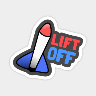 Rocket - "Lift off" Magnet