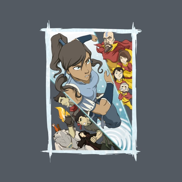 Korra Collage by BrotherToastyCakes