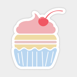 Simple Cupcake Magnet