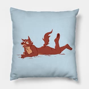 Chill wolf Pillow