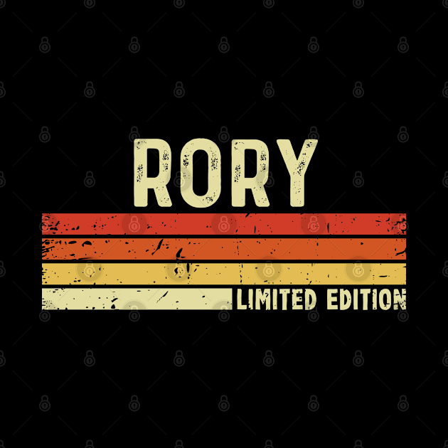 Rory First Name Vintage Retro Gift For Rory by CoolDesignsDz