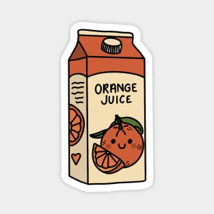 Orange Juice Magnet