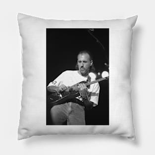 Larry Carlton BW Photograph Pillow