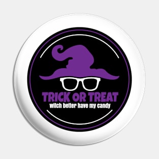 Trick Or Treat Pin