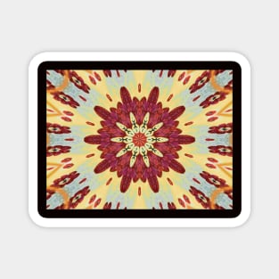 Kaleidoscope flower Magnet