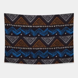 Geometric ornamental pattern,ethnic tribal print Tapestry