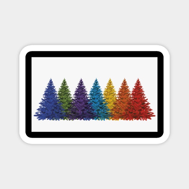 christmas tree Magnet by BK55