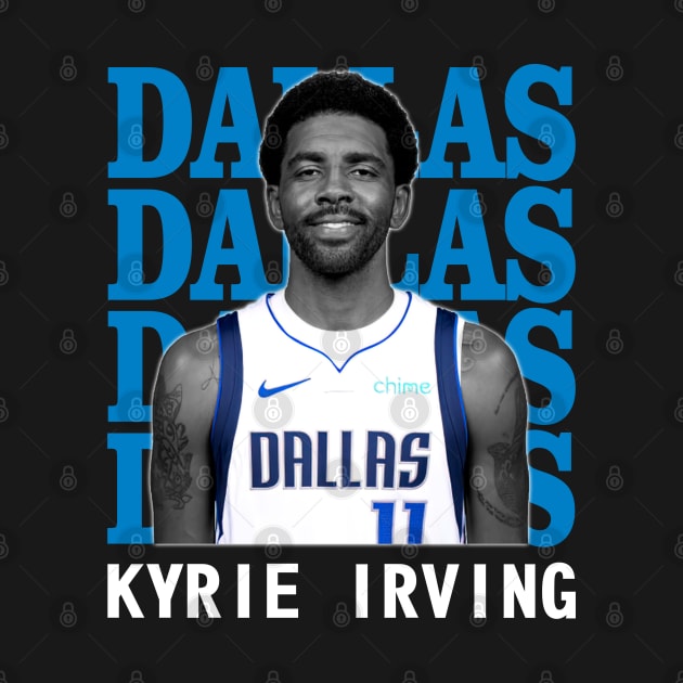 Dallas Mavericks Kyrie Irving 11 by Thejockandnerd