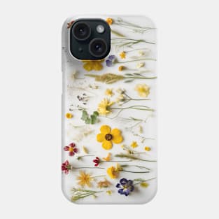 Pressed Flowers Phone Case