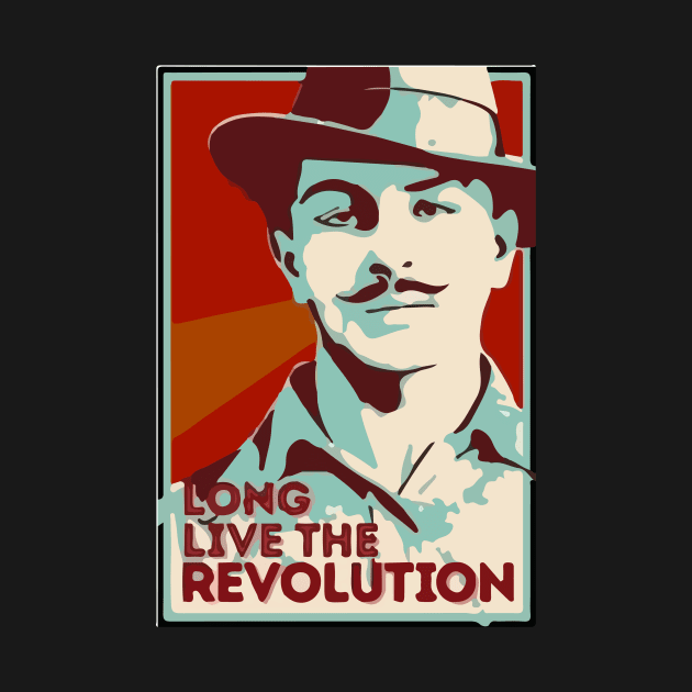 Shaheed Bhagat Singh Revolution by inkstyl