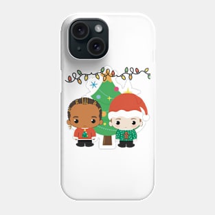 Lewis and George cute Christmas version Phone Case