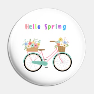 Hello spring Pin