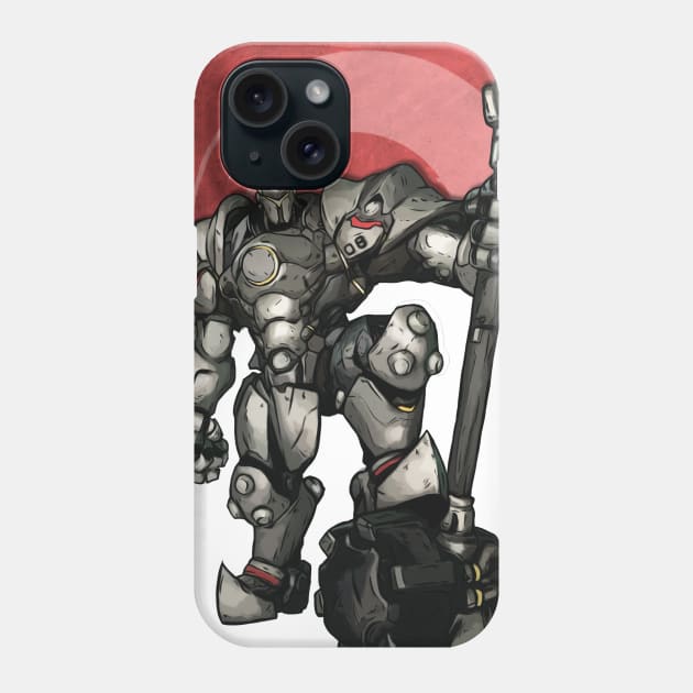 Overwatch - Reinhardt Phone Case by LiamShaw