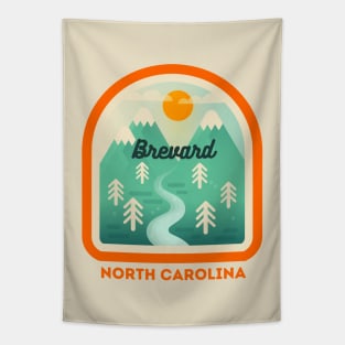 Brevard North Carolina NC Tourist Souvenir Tapestry