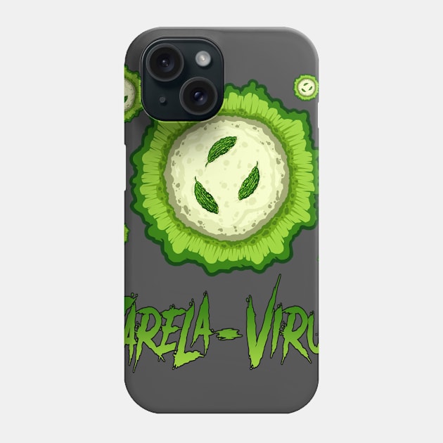 Karela-Virus Phone Case by Clif_Knight