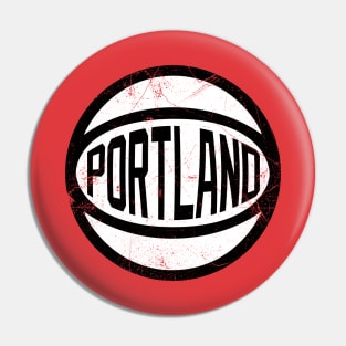 Portland Retro Ball - Red Pin