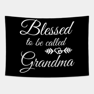 Blessed To Be Called Grandma Tapestry