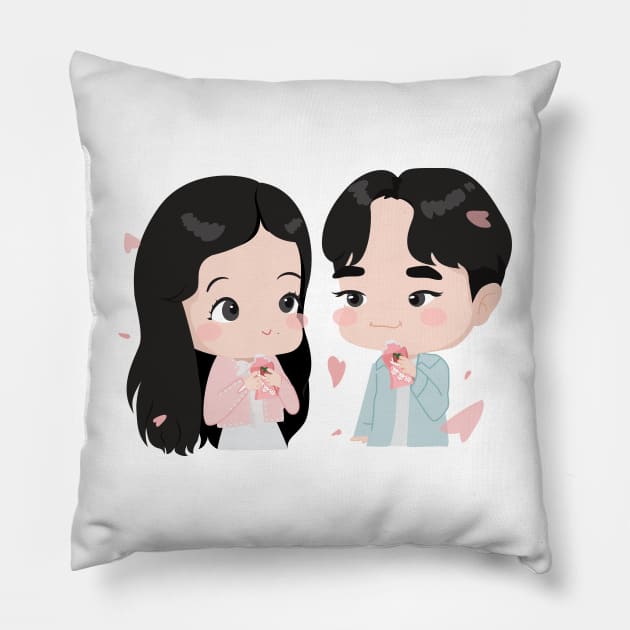 Queen of Tears- baekhong Pillow by maryeaahh