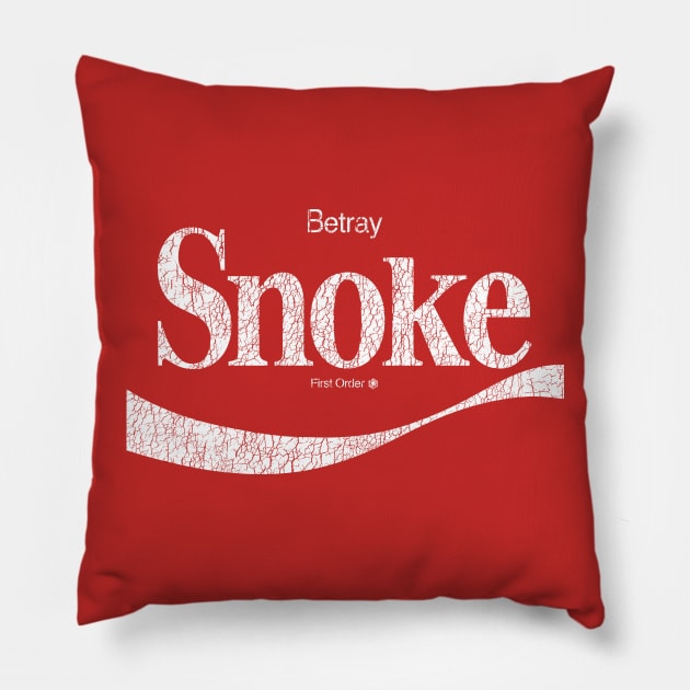 Betray Snoke Pillow by AnimalatWork