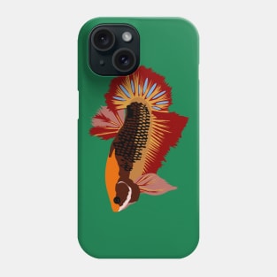 Betta splendens Phone Case