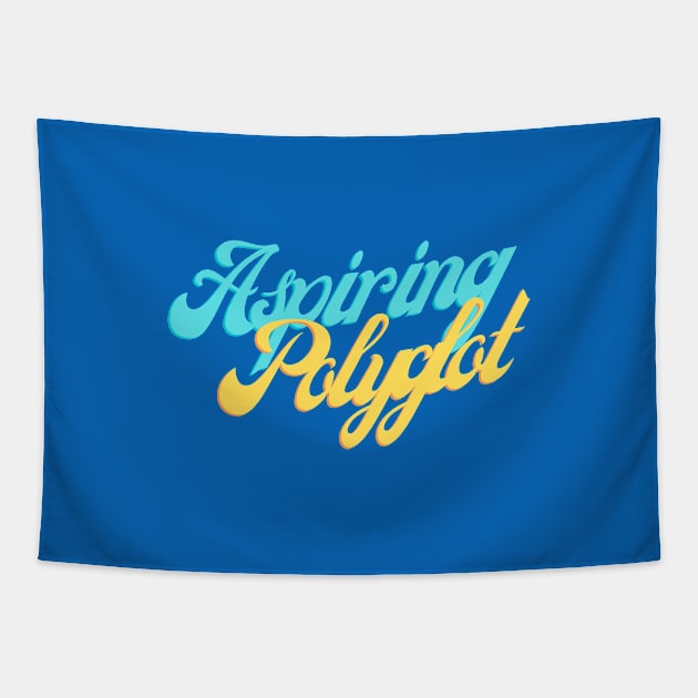 Aspiring Polyglot Tapestry by mon-