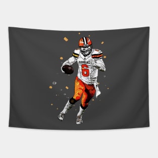 fooball mayfield Tapestry