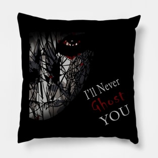 I'll Never Ghost You Halloween T-shirt Pillow