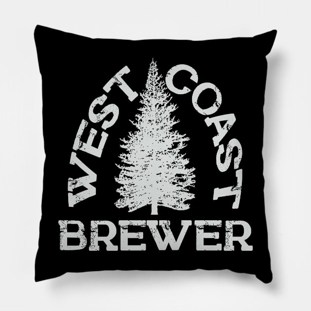 West Coast Brewer in White Pillow by Magnetar