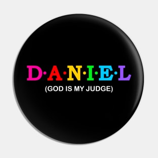 Daniel - God is My Judge. Pin