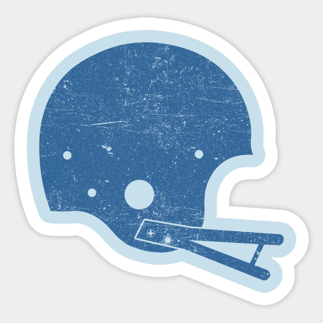 Vintage American Football Helmet Design For Football Fans