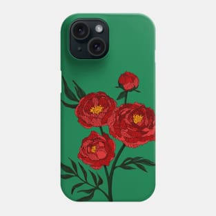 Peony Phone Case