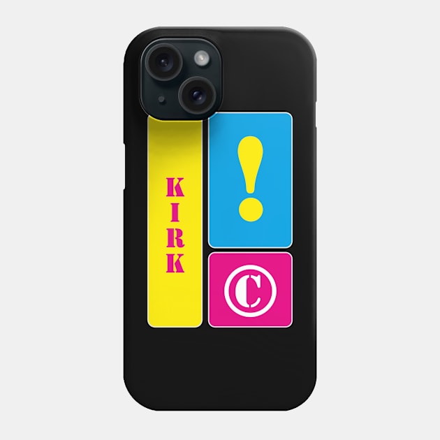 My name is Kirk Phone Case by mallybeau mauswohn