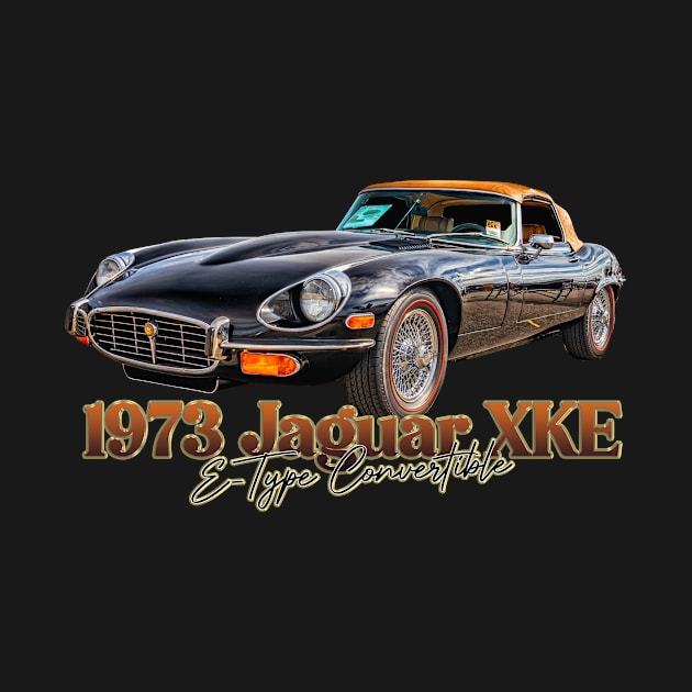 1973 Jaguar XKE E Type Convertible by Gestalt Imagery