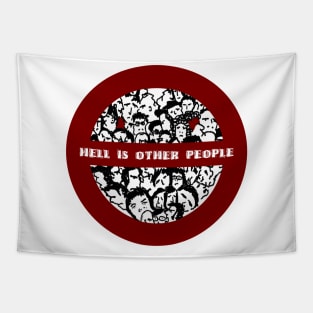 Hell Is Other People Tapestry