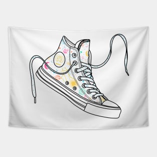 Gemini high tops - Pastel colours Tapestry