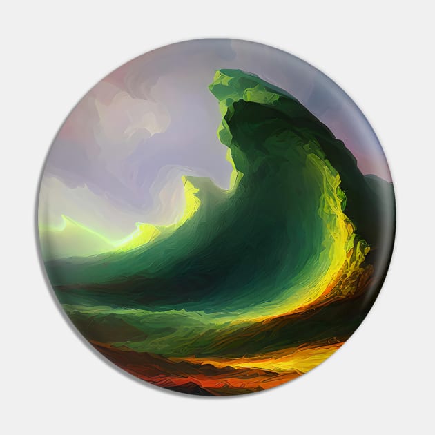 The Wave Pin by Edy