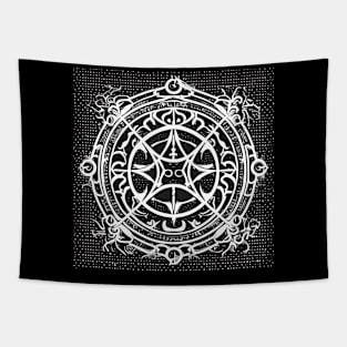 Intricate Mystical Symbol Tapestry