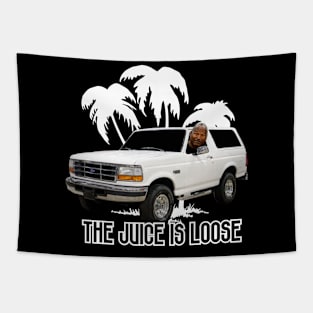 THE JUICE IS LOOSE Tapestry