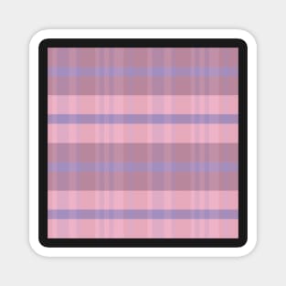 Spring Aesthetic Iagan 1 Hand Drawn Textured Plaid Pattern Magnet