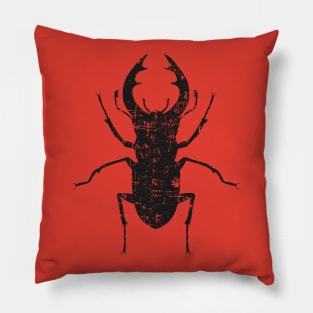 Stag beetle Pillow