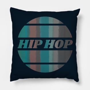 Hip hop dance and music design Pillow