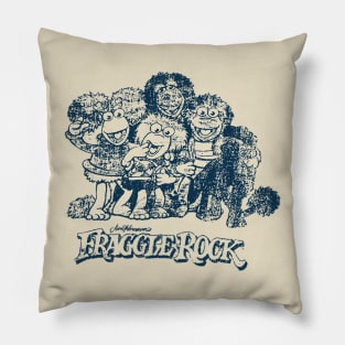 Vintage Fraggle Rock 1983 Pillow