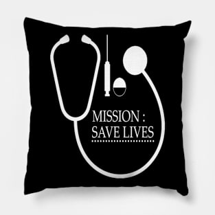 Mission : Save Lives Pillow