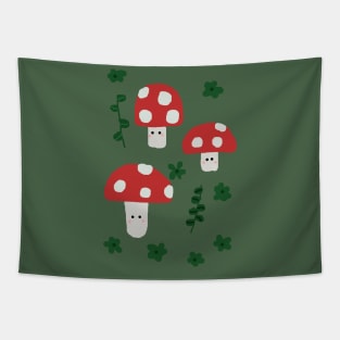 Mushroom Friends Tapestry