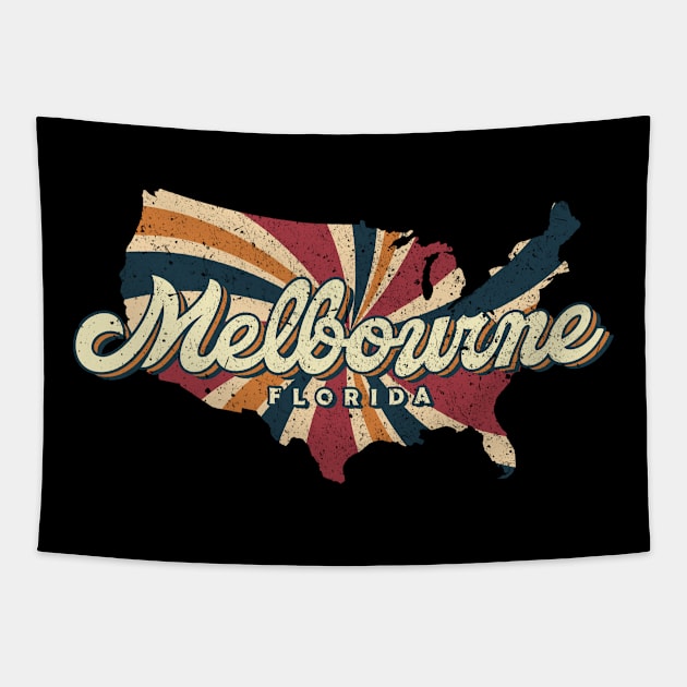 Melbourne Florida hometown Tapestry by SerenityByAlex