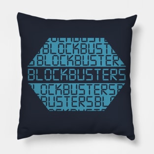 Retro 80s Blockbusters TV Quiz Show Pillow