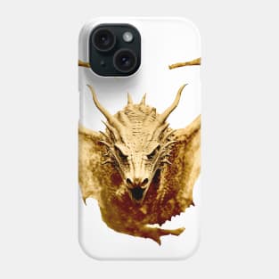 Chinese Dragon: Dragons are Cool, Chinese New Year, Year of the Dragon  on a light (Knocked Out) background Phone Case